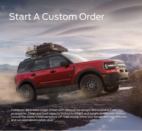Start a custom order | Brown's Ford of Johnstown in Johnstown NY